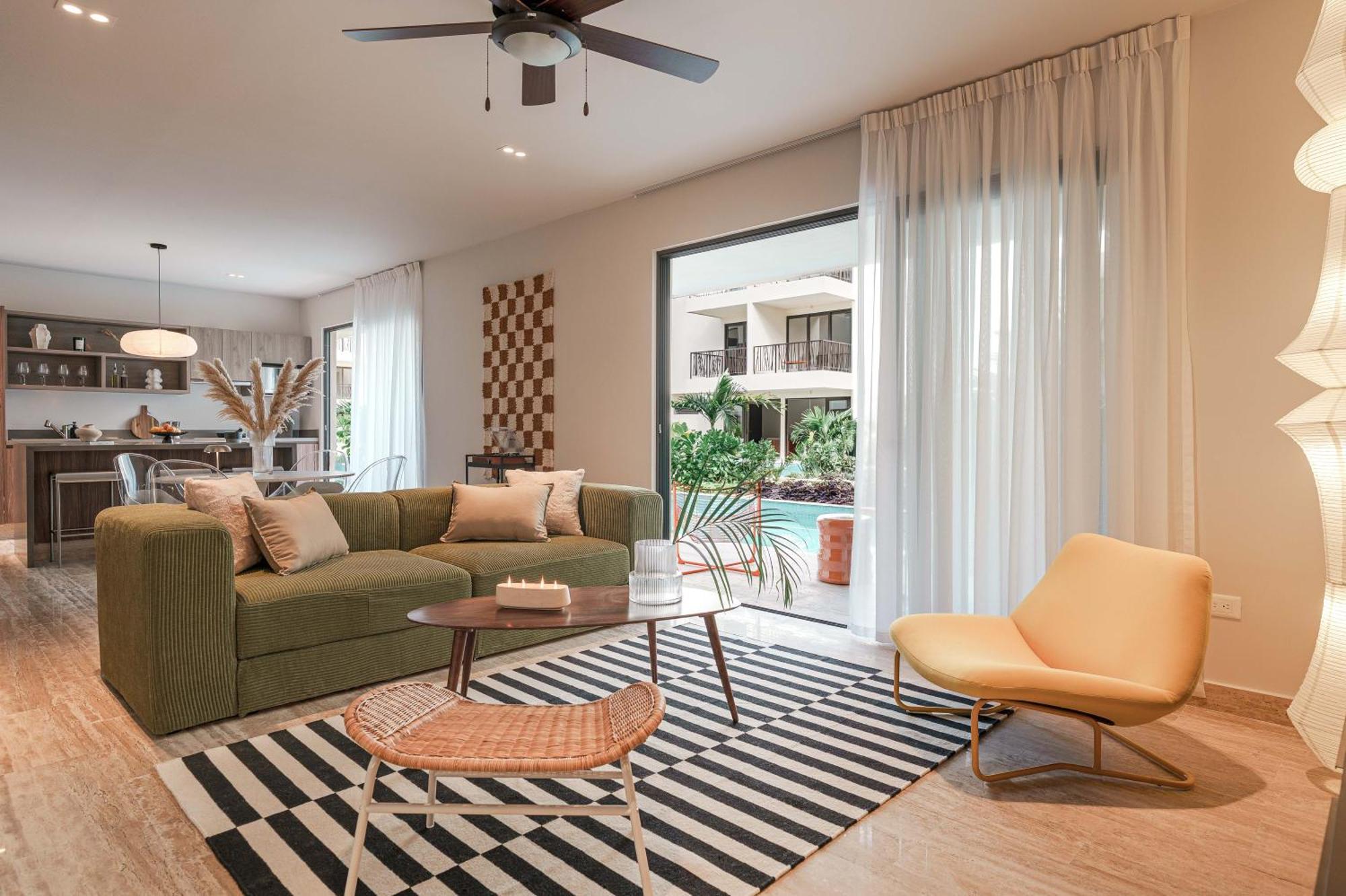 70's Experience In With Pool View Apartment Tulum
